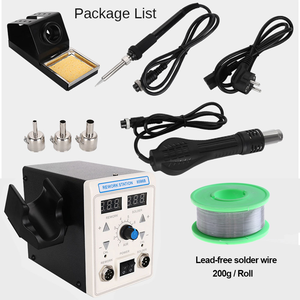 APD-8586B 750W Digital ESD 2 i - 2 In 1 Soldering Rework Station 750W recension och pris