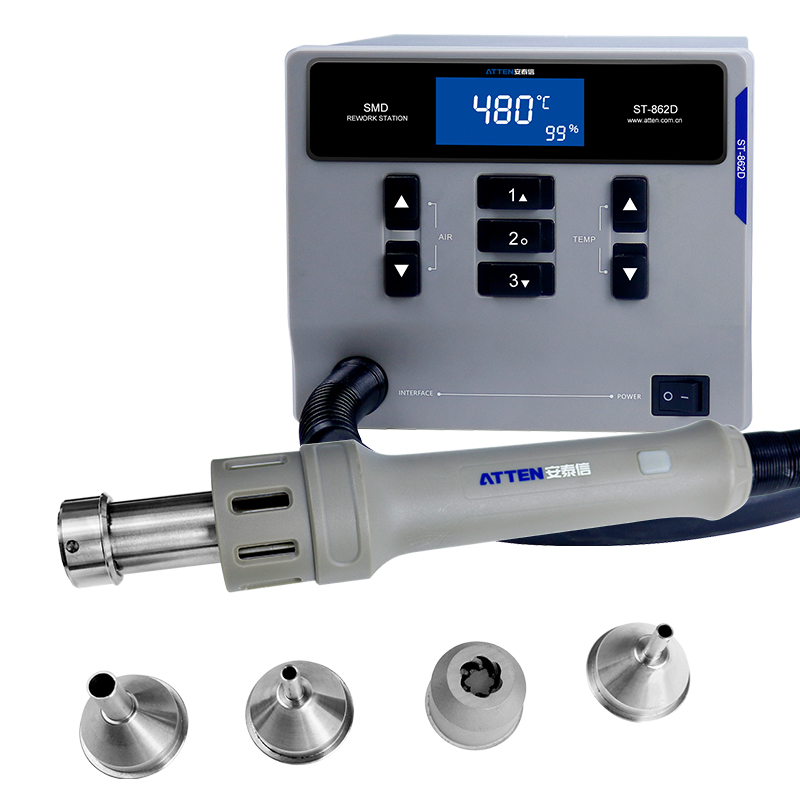 Best 1000W ST862D Hot Air Rewo - Hot Air Rework Station 861Dw recension och pris
