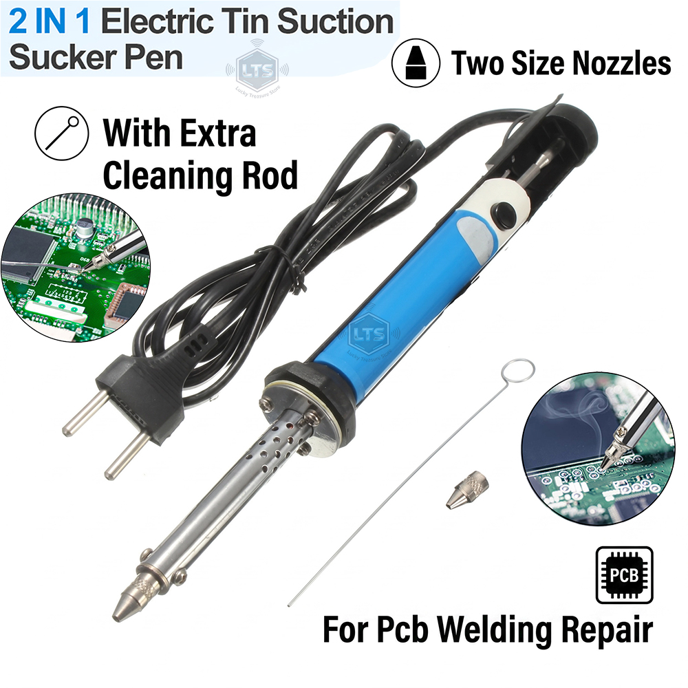 US 110V EU 220V Electric Tin S - Desoldering Pump Electric Vacuum Station recension och pris